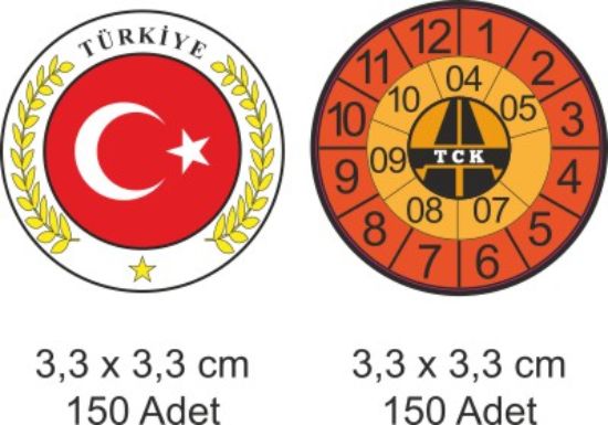 Sobe Reklam Normal Kesimli Damla Etiketler