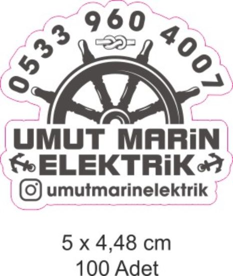 Sobe Reklam Normal Kesimli Damla Etiketler