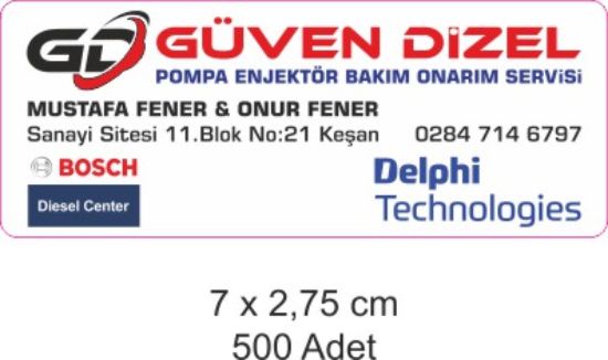 Sobe Reklam Normal Kesimli Damla Etiketler