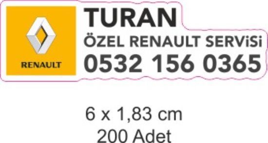 Sobe Reklam Normal Kesimli Damla Etiketler