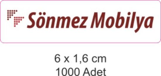 Sobe Reklam Normal Kesimli Damla Etiketler