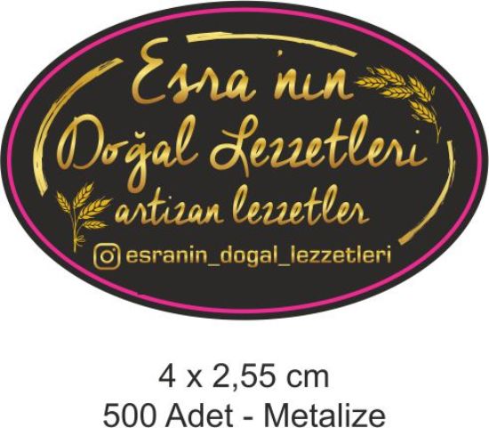 Sobe Reklam Normal Kesimli Damla Etiketler