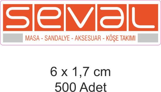 Sobe Reklam Normal Kesimli Damla Etiketler