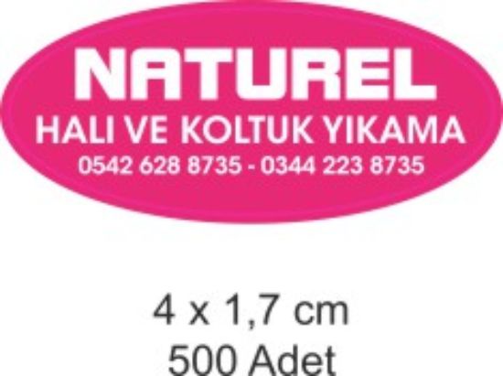 Sobe Reklam Normal Kesimli Damla Etiketler