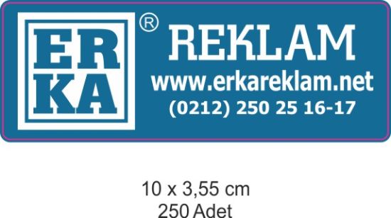 Sobe Reklam Normal Kesimli Damla Etiketler