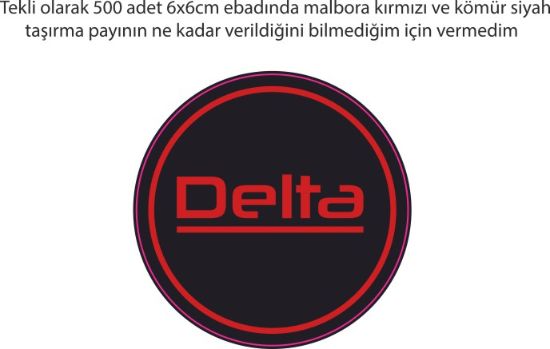 Sobe Reklam Normal Kesimli Damla Etiketler