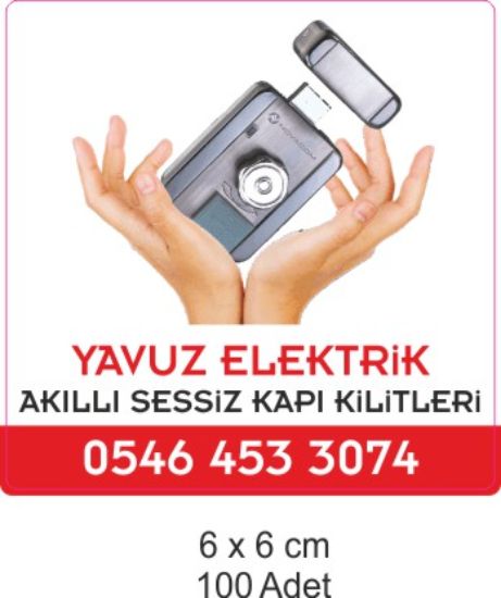 Sobe Reklam Normal Kesimli Damla Etiketler
