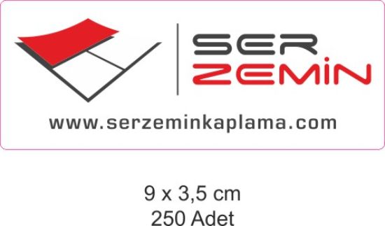 Sobe Reklam Normal Kesimli Damla Etiketler