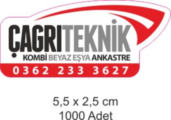 Sobe Reklam Normal Kesimli Damla Etiketler
