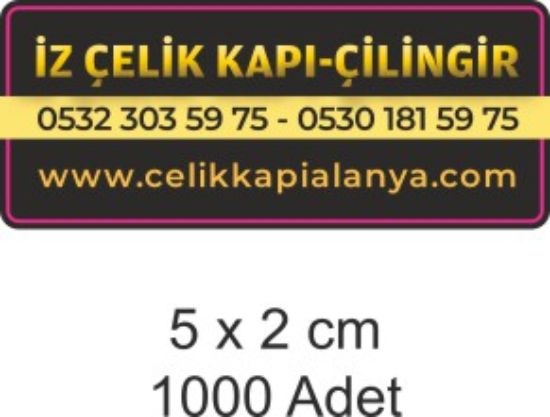 Sobe Reklam Normal Kesimli Damla Etiketler