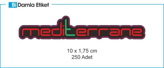 Sobe Reklam Halka Damla Etiketler