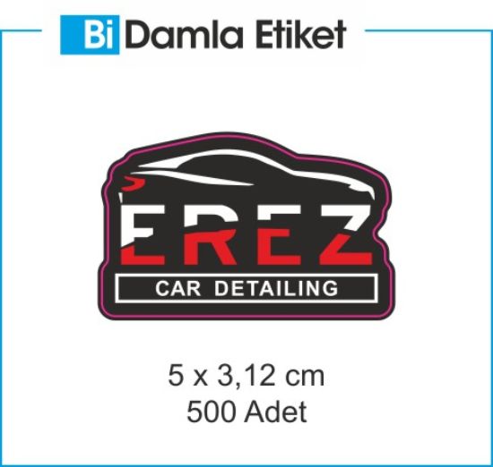 Sobe Reklam Normal Kesimli Damla Etiketler
