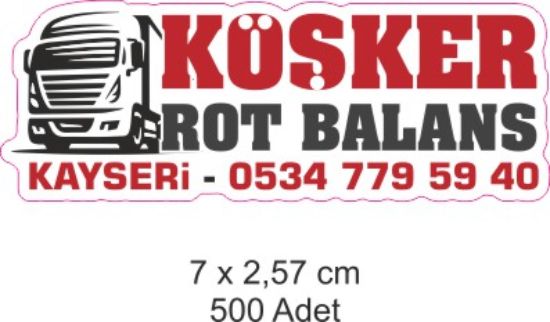 Sobe Reklam Normal Kesimli Damla Etiketler
