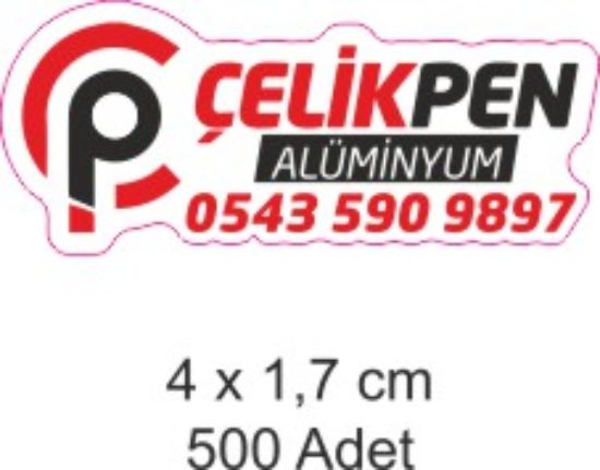 Sobe Reklam Normal Kesimli Damla Etiketler