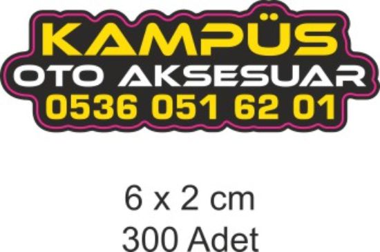 Sobe Reklam Normal Kesimli Damla Etiketler