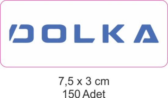 Sobe Reklam Normal Kesimli Damla Etiketler