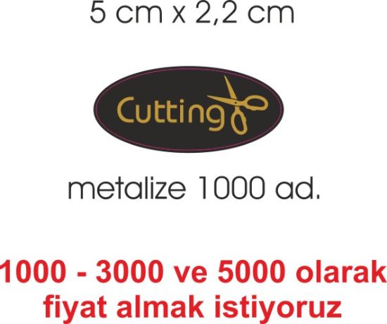 Sobe Reklam Normal Kesimli Damla Etiketler
