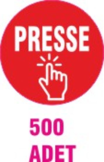 Sobe Reklam Normal Kesimli Damla Etiketler