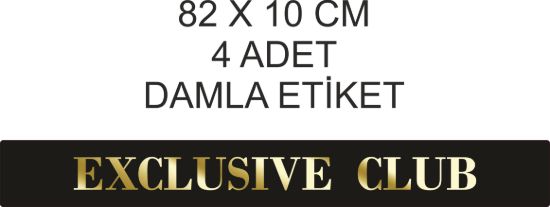 Sobe Reklam Normal Kesimli Damla Etiketler