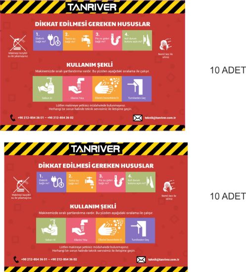 Sobe Reklam Normal Kesimli Damla Etiketler