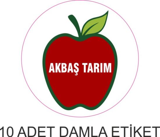 Sobe Reklam Normal Kesimli Damla Etiketler