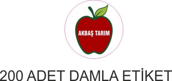 Sobe Reklam Normal Kesimli Damla Etiketler