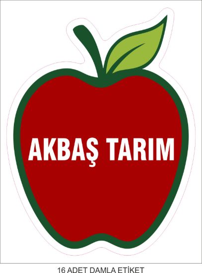 Sobe Reklam Normal Kesimli Damla Etiketler