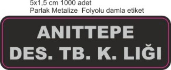 Sobe Reklam Normal Kesimli Damla Etiketler