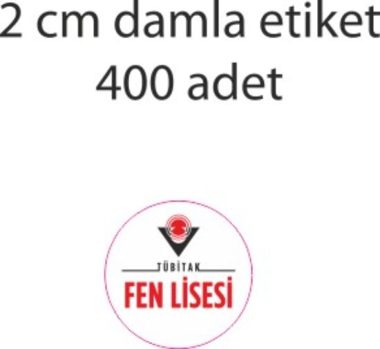 Sobe Reklam Normal Kesimli Damla Etiketler