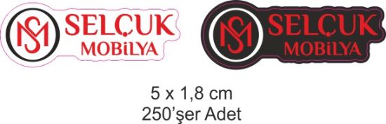 Sobe Reklam Normal Kesimli Damla Etiketler
