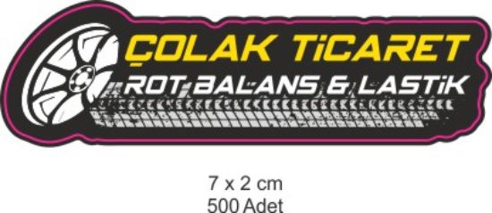 Sobe Reklam Normal Kesimli Damla Etiketler
