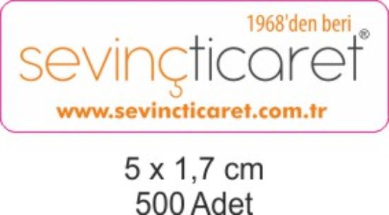 Sobe Reklam Normal Kesimli Damla Etiketler