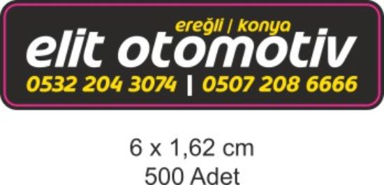 Sobe Reklam Normal Kesimli Damla Etiketler