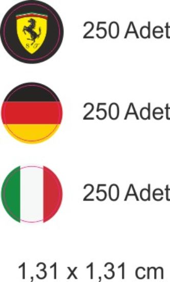 Sobe Reklam Normal Kesimli Damla Etiketler