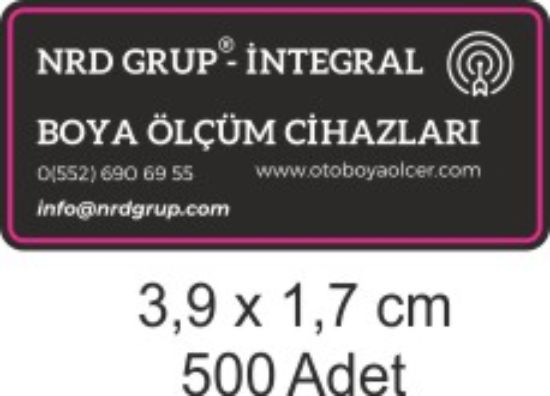 Sobe Reklam Normal Kesimli Damla Etiketler