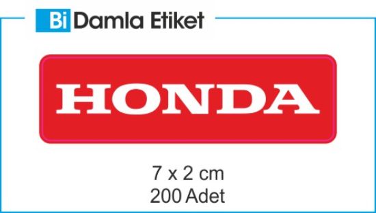 Sobe Reklam Normal Kesimli Damla Etiketler
