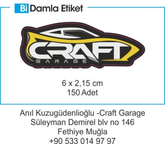 Sobe Reklam Normal Kesimli Damla Etiketler
