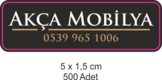 Sobe Reklam Normal Kesimli Damla Etiketler