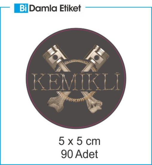 Sobe Reklam Normal Kesimli Damla Etiketler