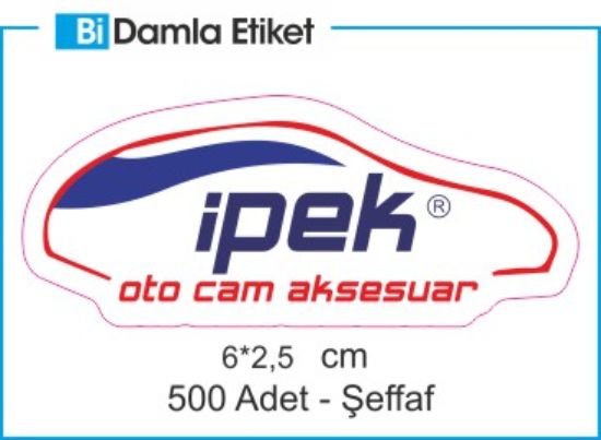 Sobe Reklam Normal Kesimli Damla Etiketler