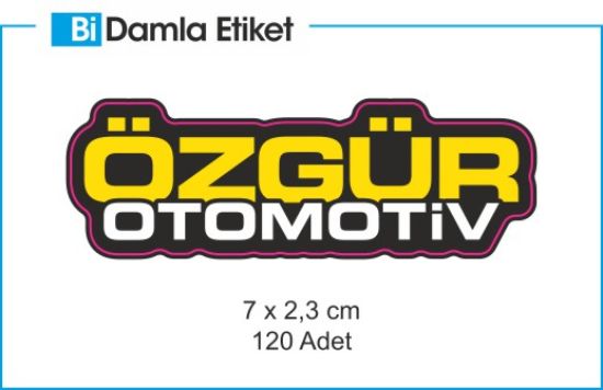 Sobe Reklam Normal Kesimli Damla Etiketler