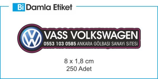 Sobe Reklam Normal Kesimli Damla Etiketler