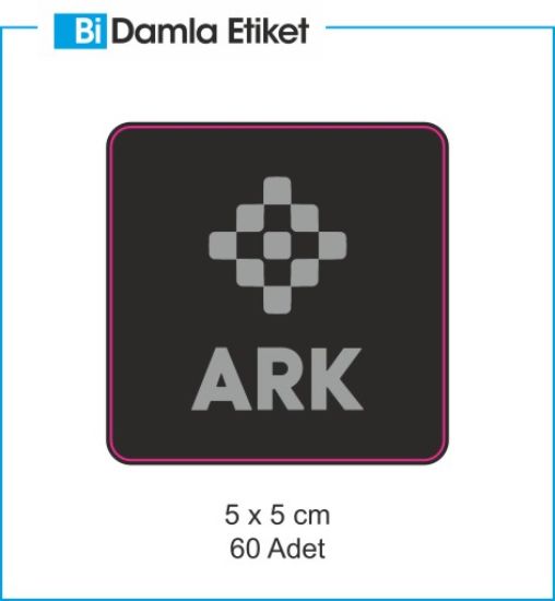 Sobe Reklam Normal Kesimli Damla Etiketler