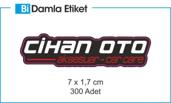 Sobe Reklam Normal Kesimli Damla Etiketler