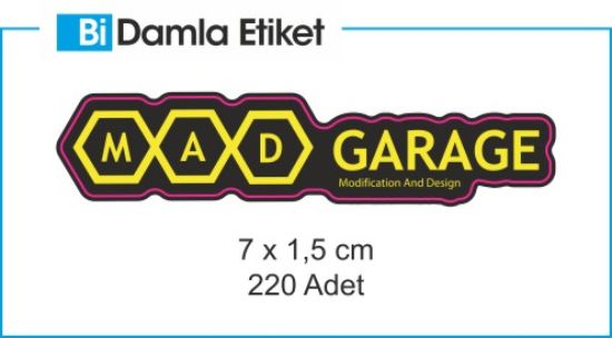 Sobe Reklam Normal Kesimli Damla Etiketler