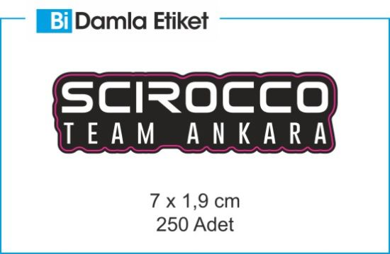 Sobe Reklam Normal Kesimli Damla Etiketler