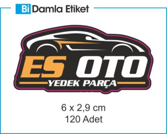 Sobe Reklam Normal Kesimli Damla Etiketler