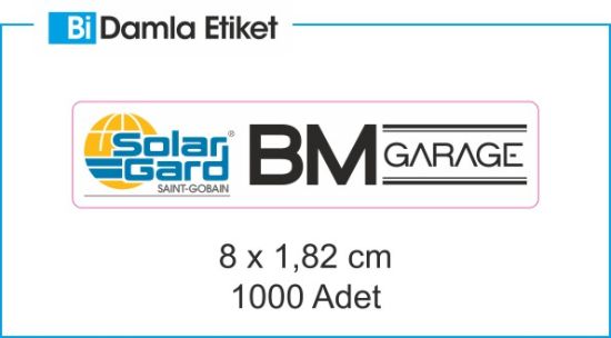 Sobe Reklam Normal Kesimli Damla Etiketler