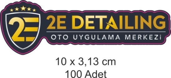 Sobe Reklam Normal Kesimli Damla Etiketler