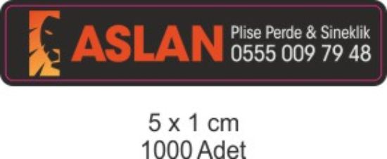Sobe Reklam Normal Kesimli Damla Etiketler